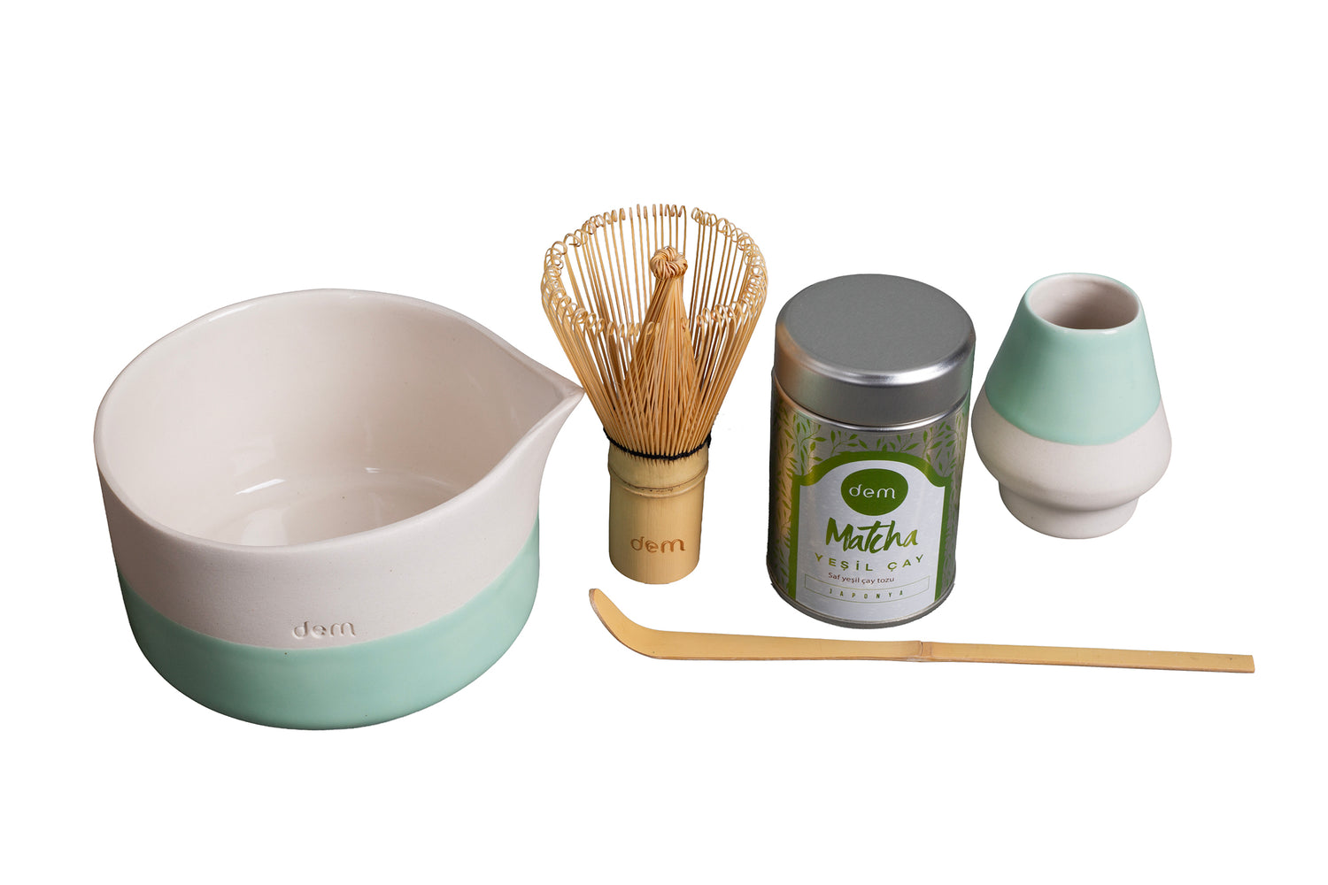 Lime Light Stroke Matcha Seti